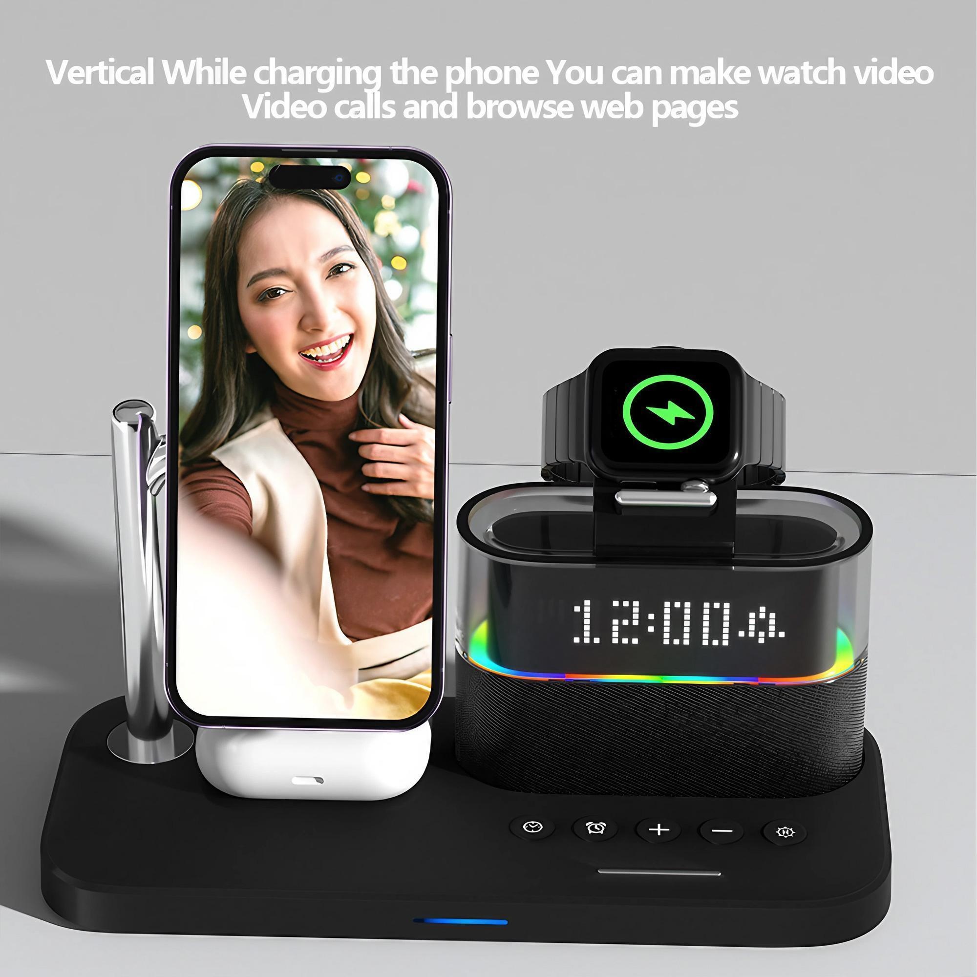Magnetic Wireless Charging Sta - Tethering Cable Usb 评论和价格