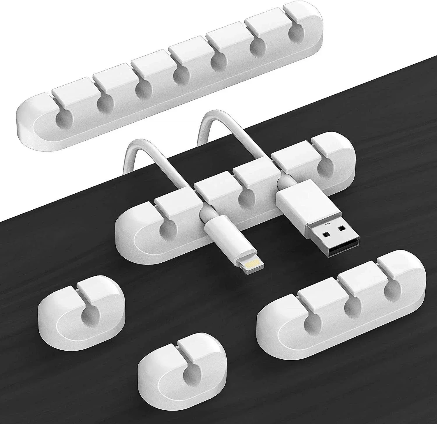5pcs Cable Cord Wire Organizer - Tethering Cable Usb 评论和价格