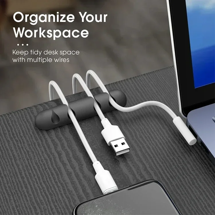 5pcs Cable Cord Wire Organizer - Tethering Cable Usb 评论和价格