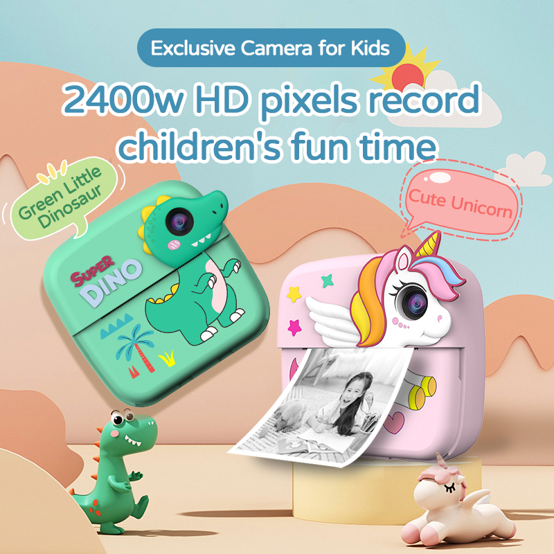 Kids Photo Camera Printer with - Photography Close Up 评论和价格
