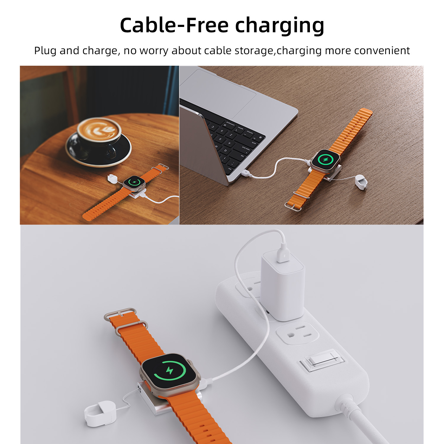 Bonola For Apple Watch Charger - Tethering Cable Usb 评论和价格