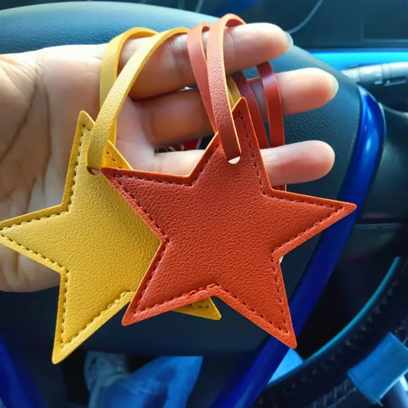 Star PU Leather Tassels Keycha - Photography Rules 评论和价格