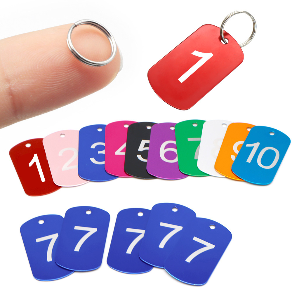 Number Tag Rectangular Aluminu - Photography Rules 评论和价格