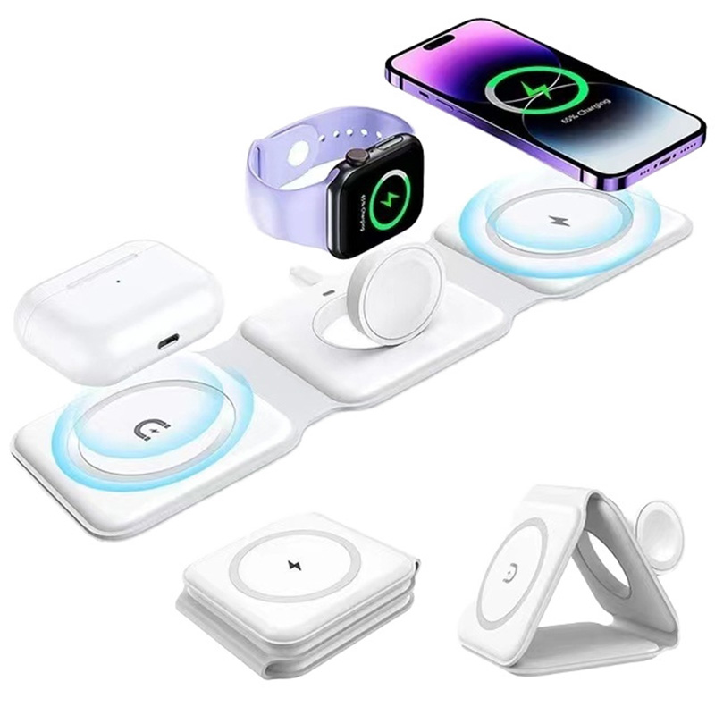 3-in-1 Magnetic Folding Wirele - Tethering Cable Usb 评论和价格