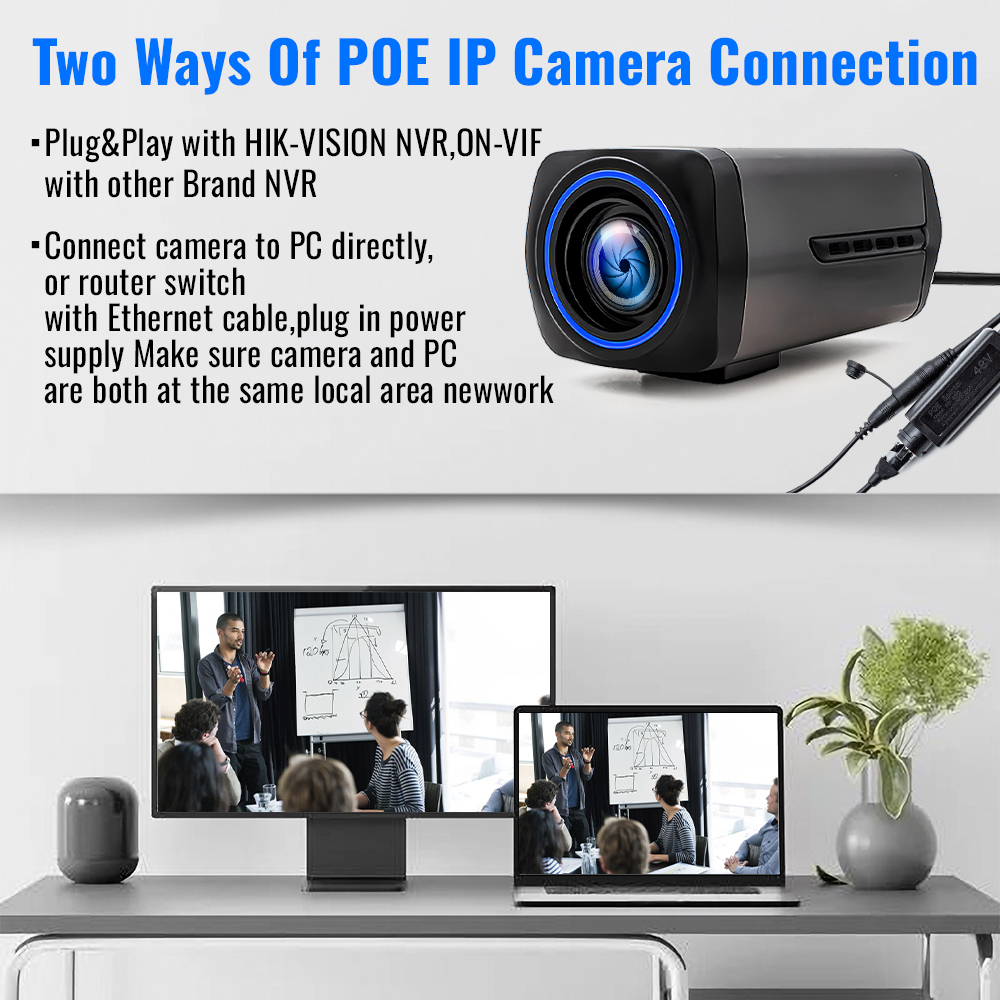 WGWK 36X Zoom PC Webcam 4K POE - Photography Close Up 评论和价格