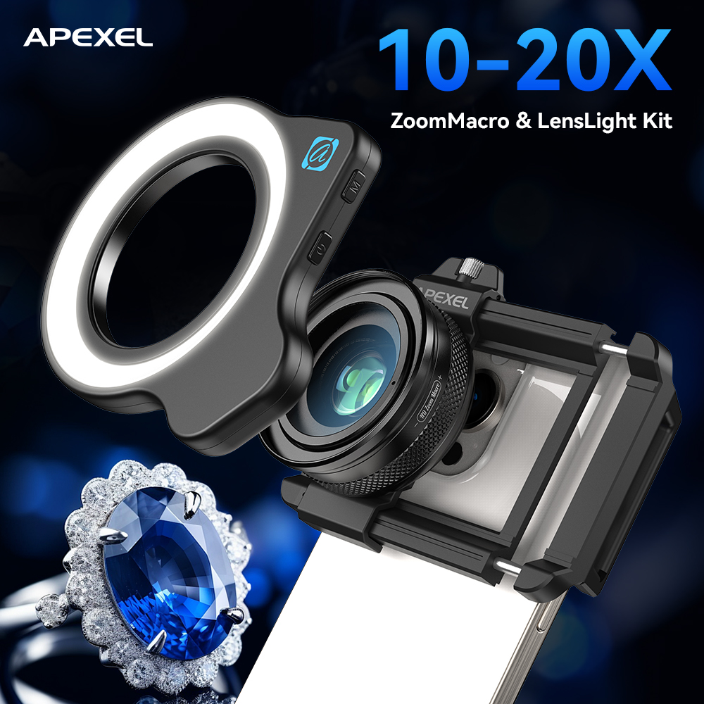 APEXEL 10-20X Adjustable Zoom  - Photography Close Up 评论和价格