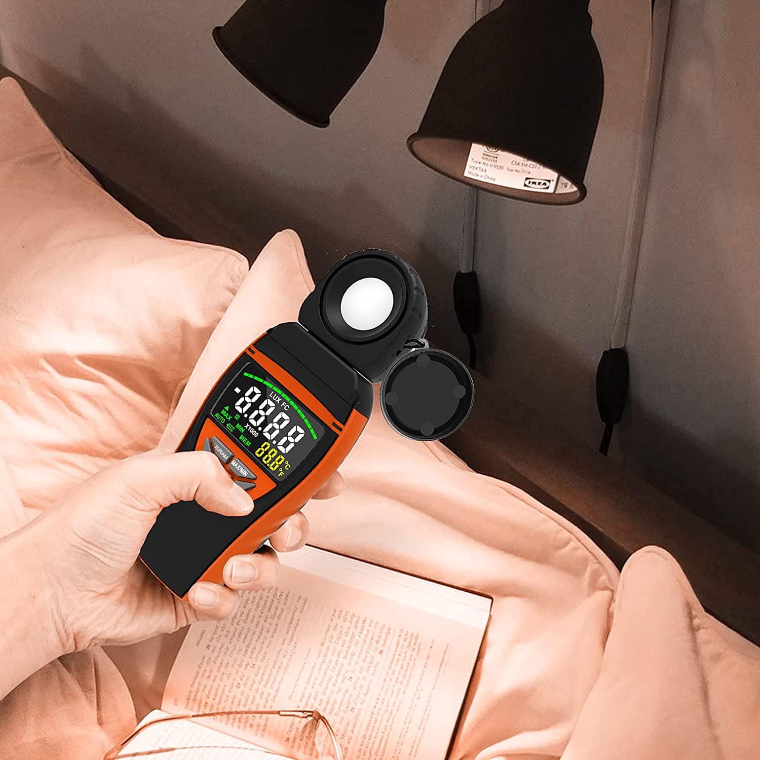 Light Meter HOLDPEAK 8801A Dig - Photography Hp 评论和价格