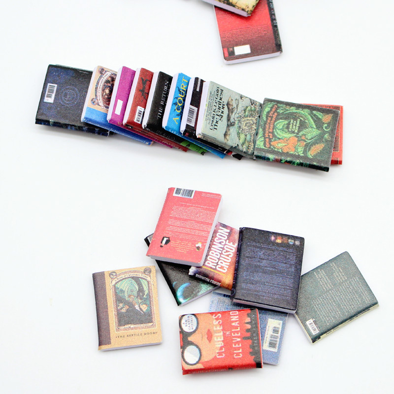 10PCS Dollhouse Miniature Maga - Photography Magazine 评论和价格