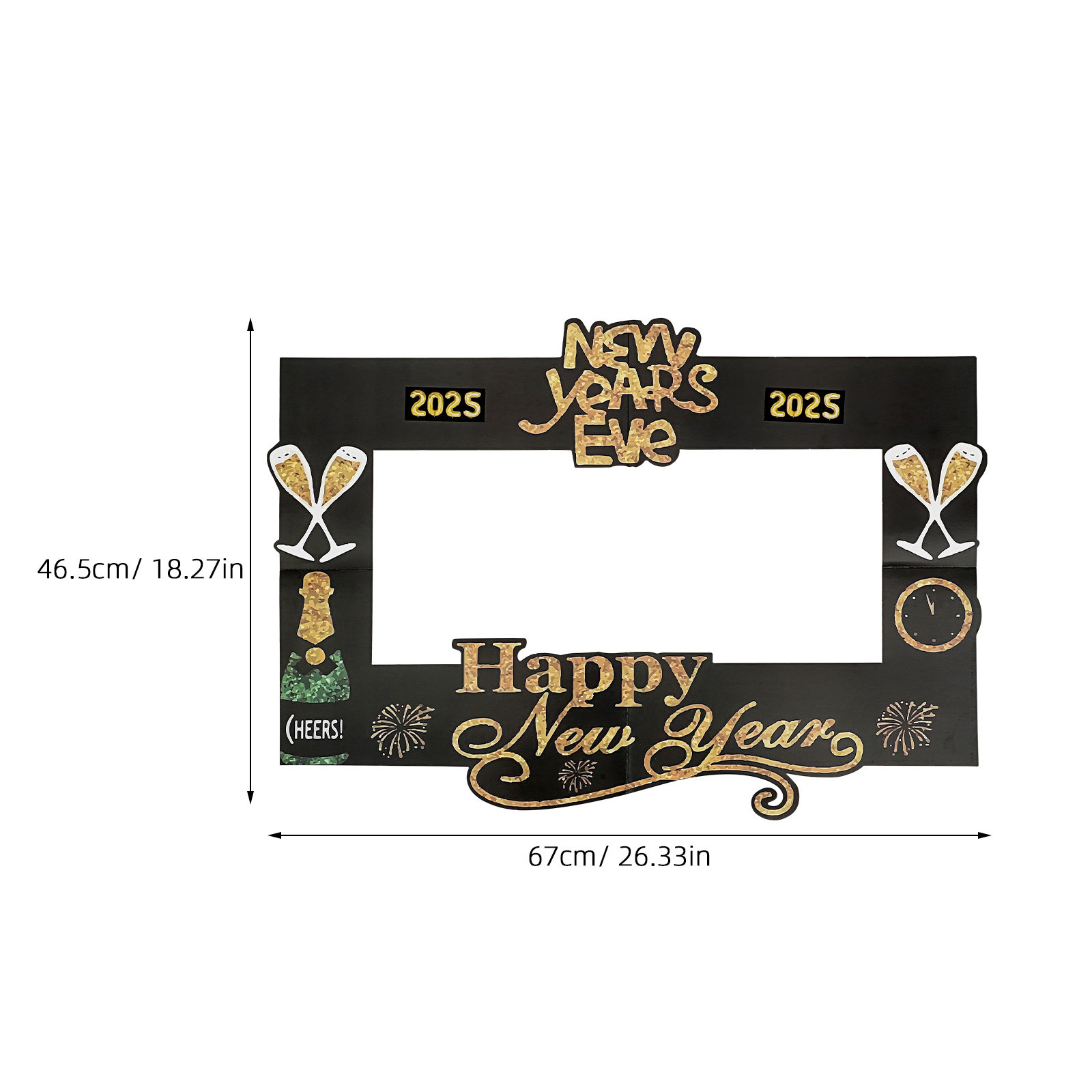 2025 New Year Photo Prop Handh - Photography Year 评论和价格