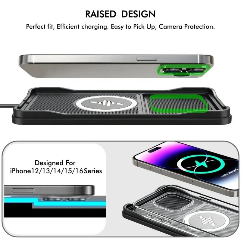 Car Wireless Charger Pad Base  - Tethering Cable Usb 评论和价格