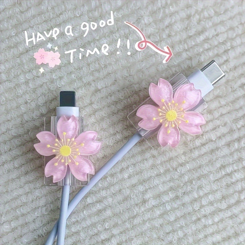 2pcs Cartoon Cable Protector C - Tethering Cable Usb 评论和价格