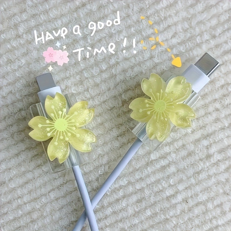2pcs Cartoon Cable Protector C - Tethering Cable Usb 评论和价格