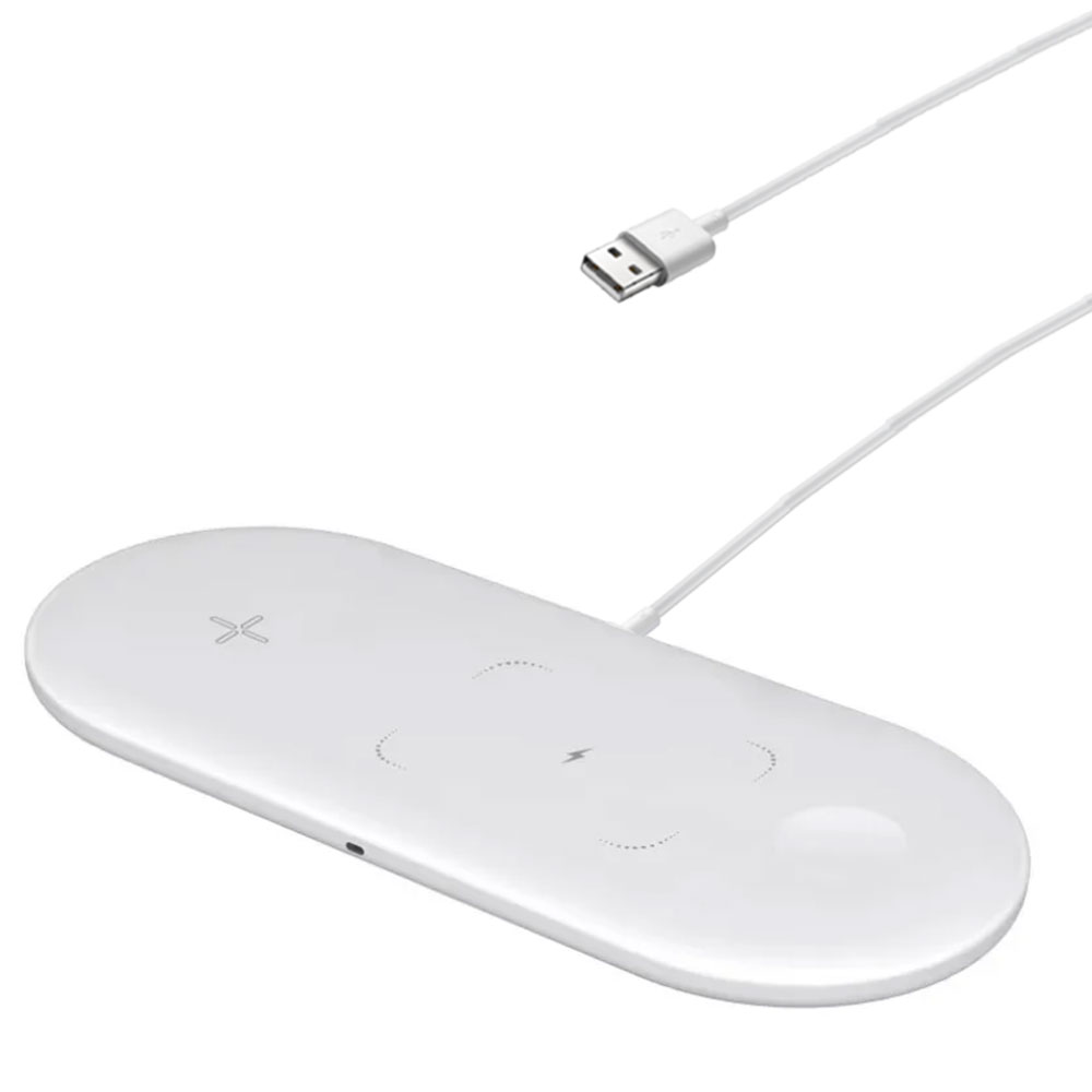 3-in-1 Wireless Charging Pad F - Tethering Cable Usb 评论和价格