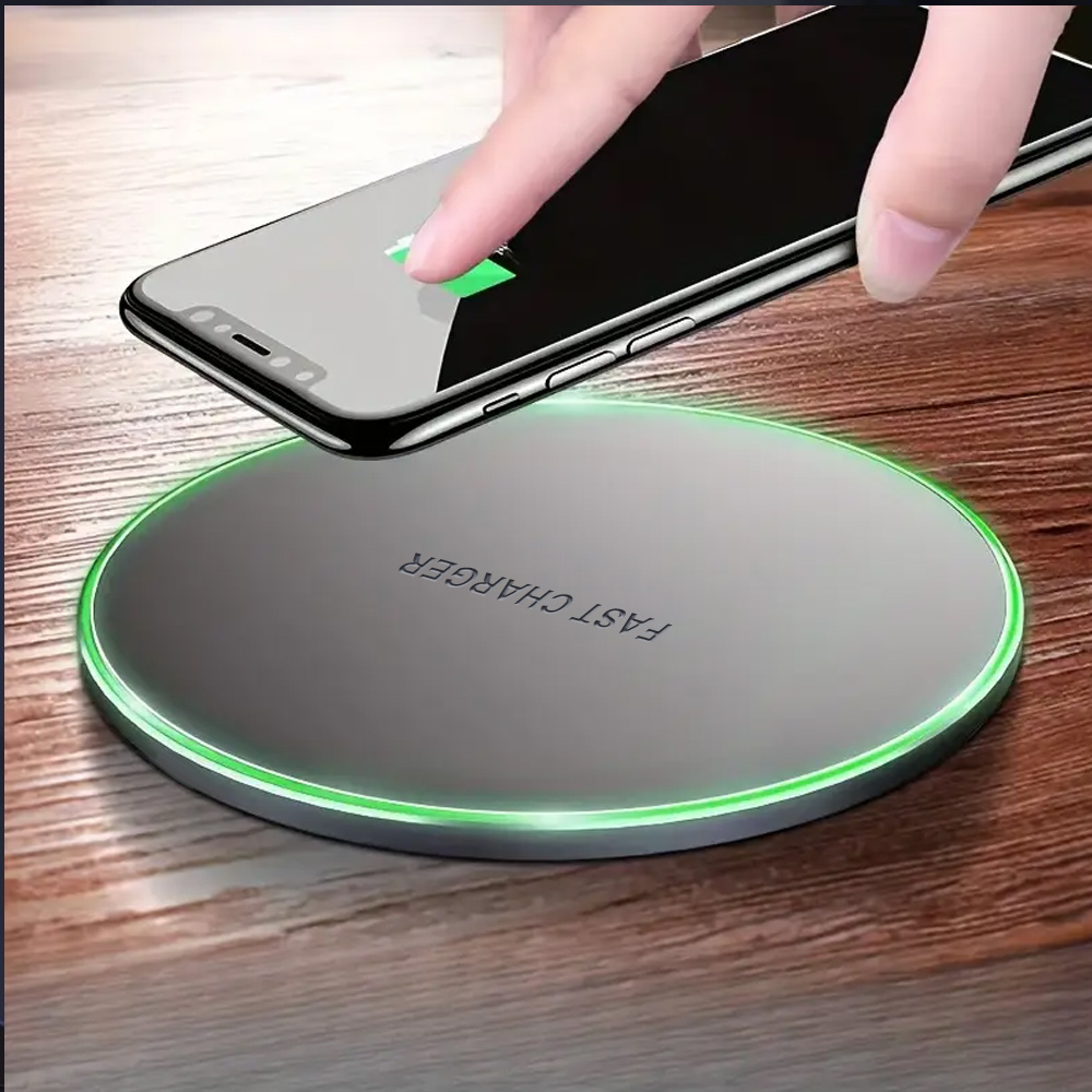 15W Fast Wireless Charger Pad  - Tethering Cable Usb 评论和价格