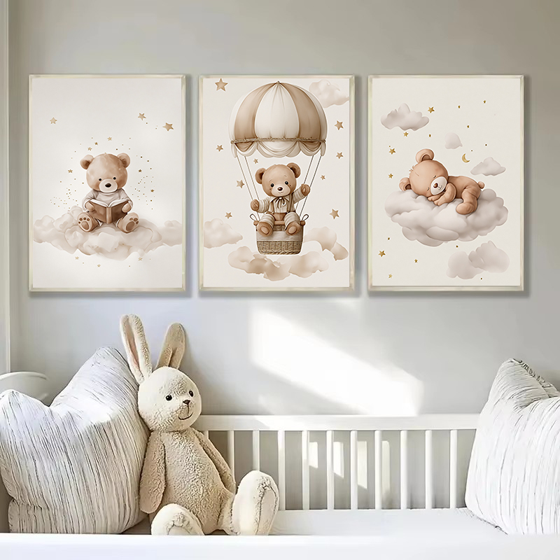 3pcs/set Bohemian Teddy Bear A - Photograph Lyrics 评论和价格